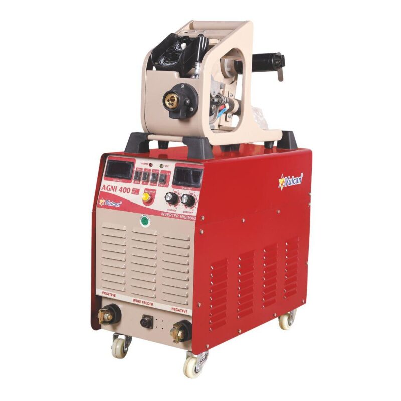AGNI 400 – MIG/MAG Welding Machine, 400A, Three-Phase, Inverter