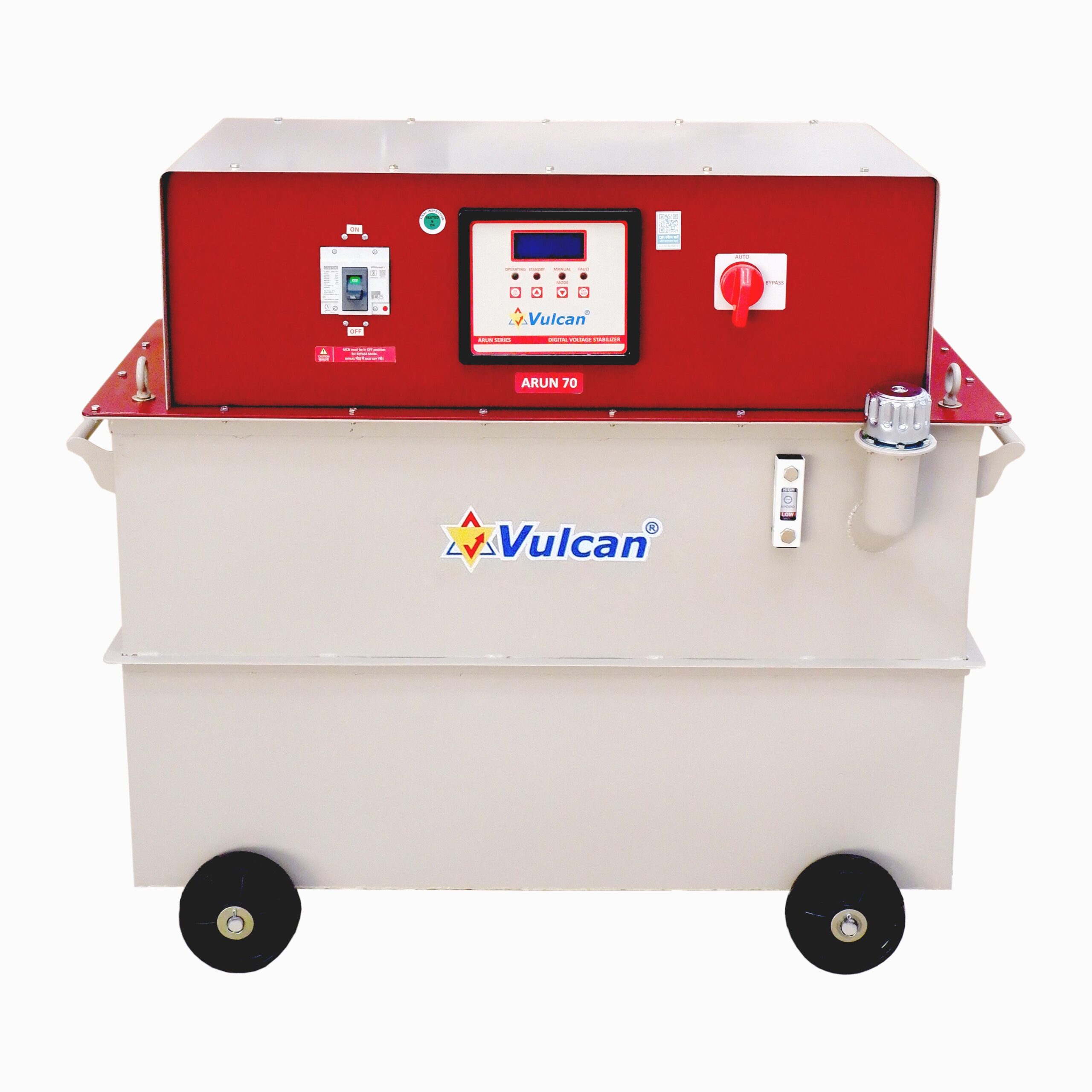 Oil Cooled Smart Servo Stabilizer, 30–200 kVA, Three-Phase, Digital