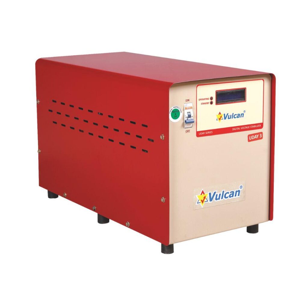 Smart Servo Stabilizer, 1–15 kVA, Single-Phase, Digital
